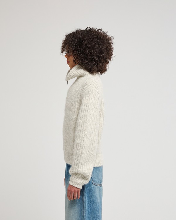1 High Neck Quarter Beige ELJSW00127 Element