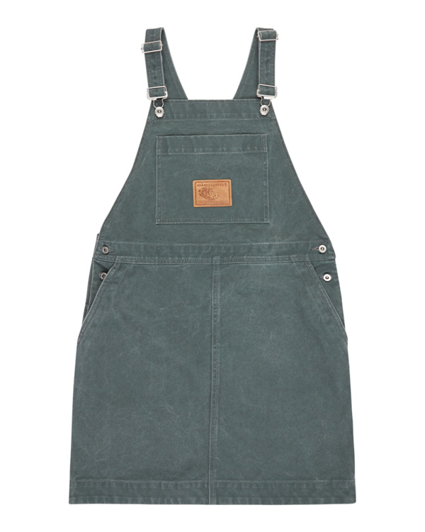 8 Dungaree Canvas - Salopette pour Femme Noir ELJWD00116 Element
