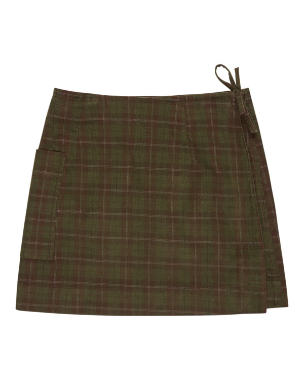 0 Westward Corduroy - Minigonna da Donna Red ELJWK00106 Element