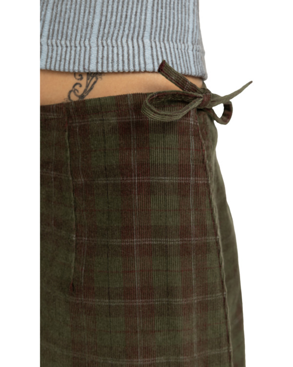 4 Westward Corduroy - Minigonna da Donna Red ELJWK00106 Element