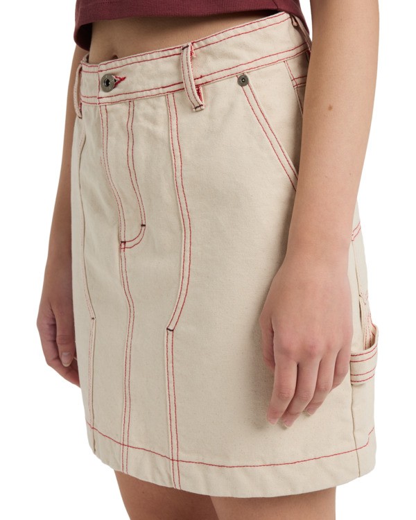 4 Carpenter - Mini Skirt for Women White ELJWK00108 Element