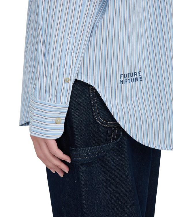 3 Classicfriend - Long Sleeve Shirt for Women Blue ELJWT00117 Element