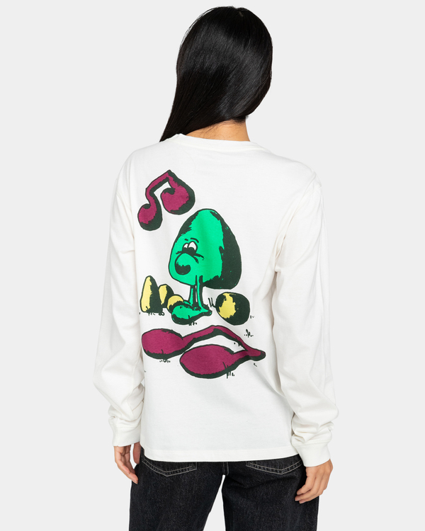 6 Music In My Ears - Long Sleeve T-Shirt for Women  ELJZT00132 Element