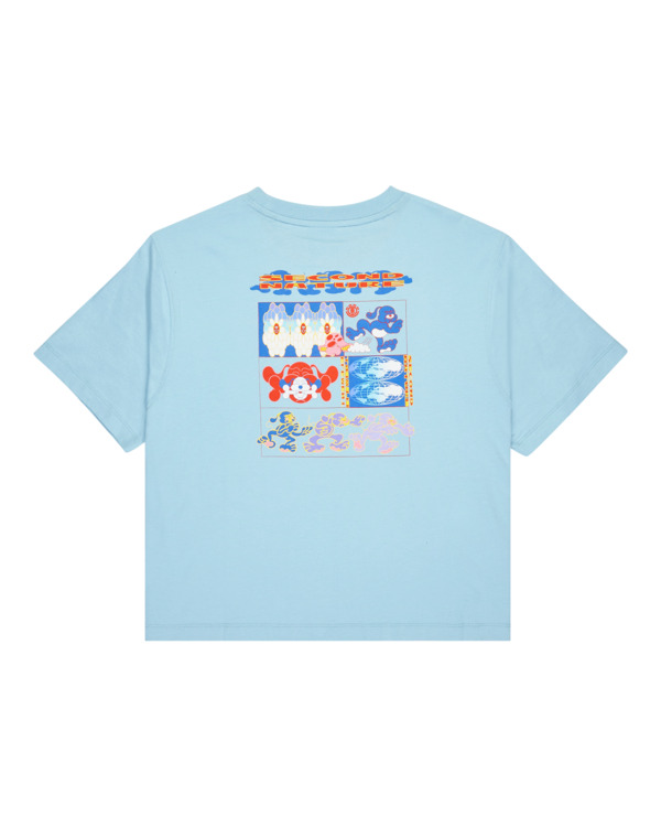 7 Mushroom W - T-Shirt für Frauen Blau ELJZT00143 Element