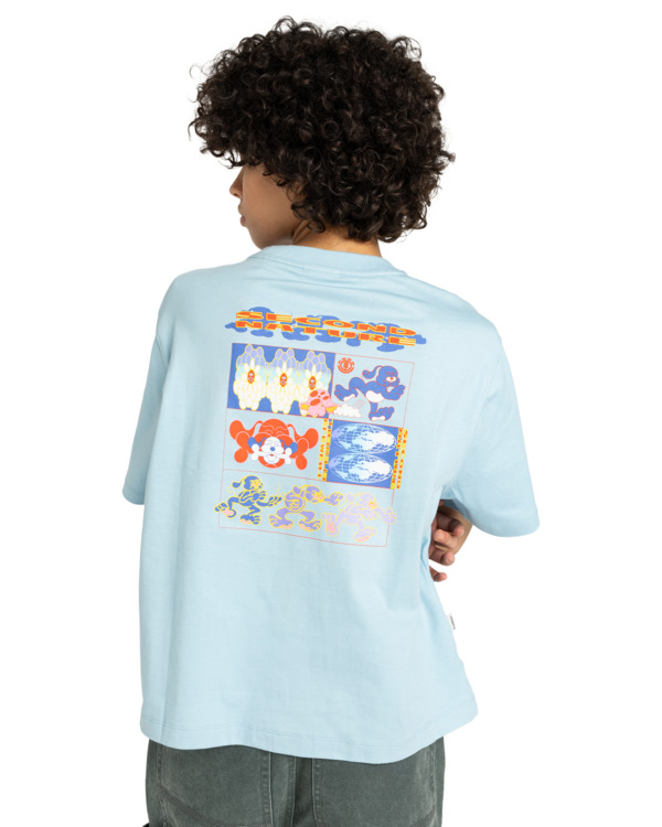 5 Mushroom W - T-Shirt für Frauen Blau ELJZT00143 Element
