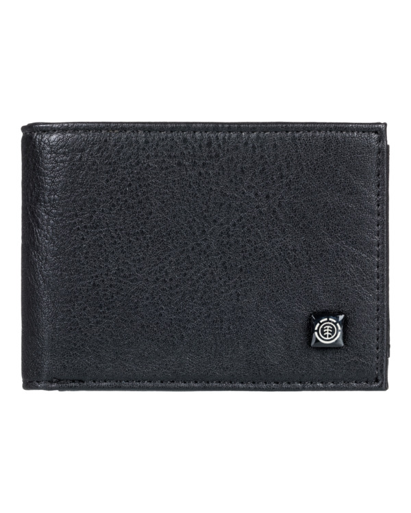 0 Segur - Zweifach faltbares Portemonnaie Blau ELYAA00137 Element