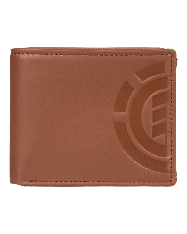 0 Daily - Portefeuille 3 volets pour Homme Marron ELYAA00166 Element