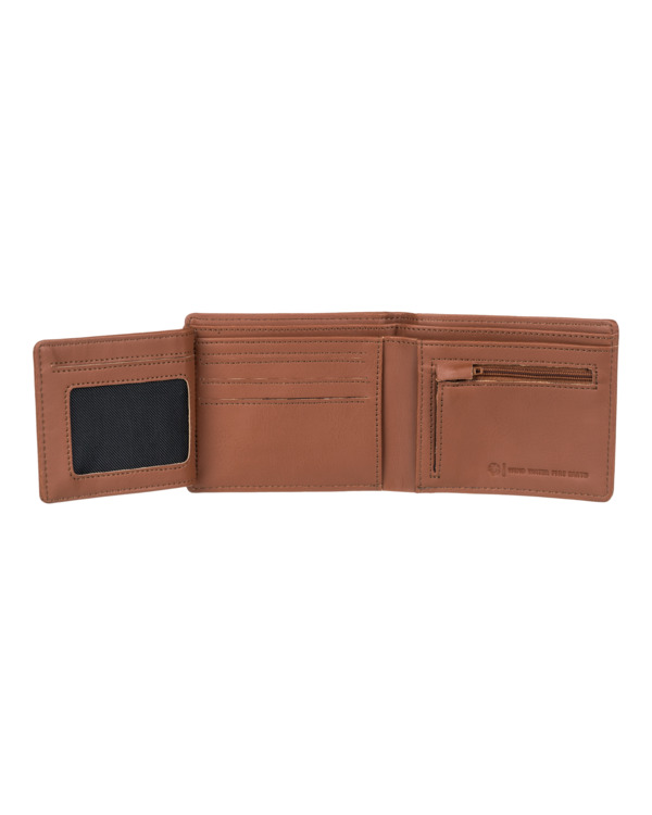 2 Daily - Portefeuille 3 volets pour Homme Marron ELYAA00166 Element