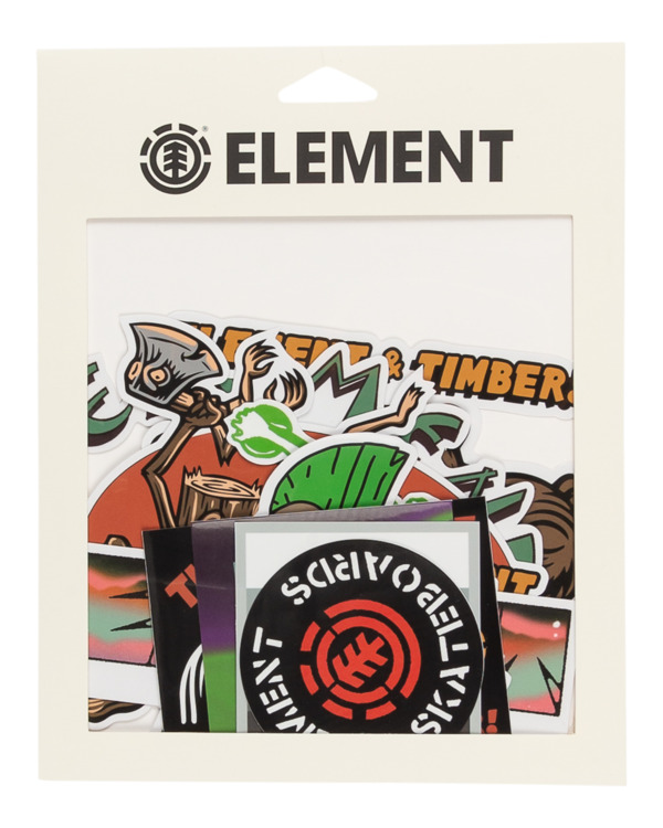 0 Seasonal - Stickers Pack for Men Orange ELYAA00188 Element