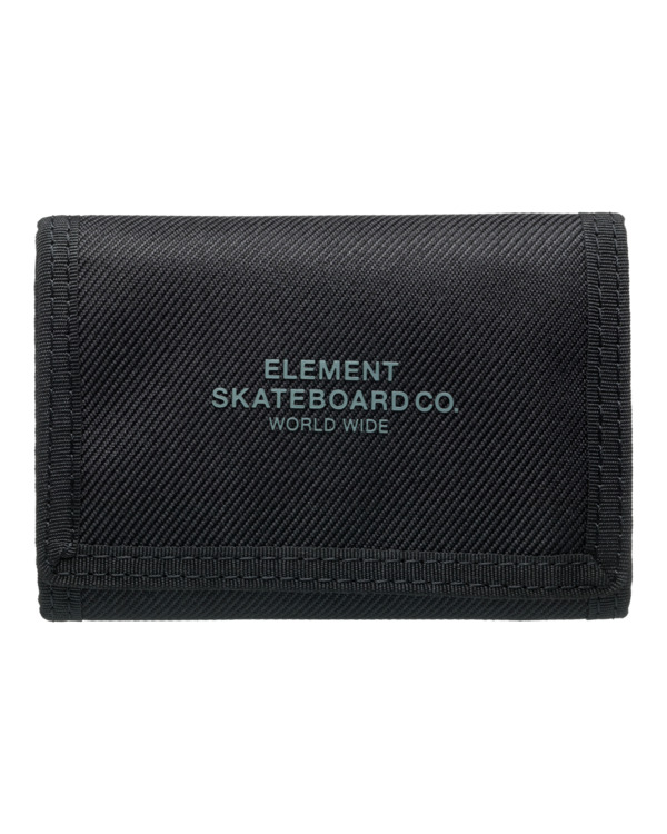 0 Skateboard Co - Cartera de Triple Hoja para Hombre Azul ELYAA00203 Element