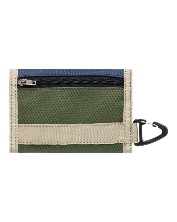 2 EXO - Tri-Fold Wallet for Men Green ELYAA00204 Element