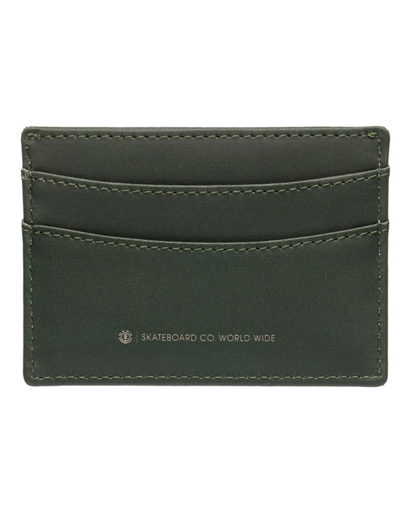 1 Icon Card Holder - Stabiles Kartenetui für Männer Grün ELYAA00205 Element