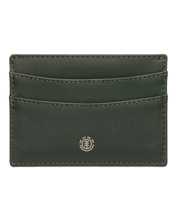 0 Icon Card Holder - Stabiles Kartenetui für Männer Grün ELYAA00205 Element