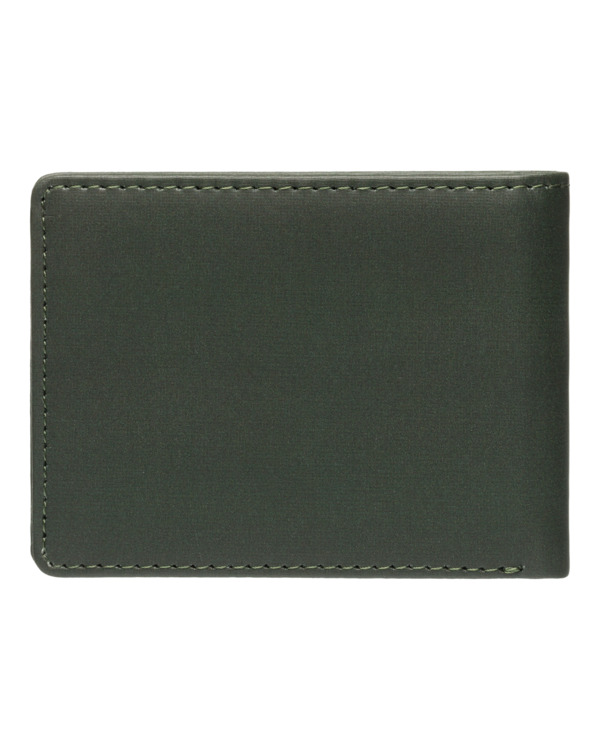 2 Icon Mini - Heavy Duty Small Tri-Fold Wallet for Men Green ELYAA00206 Element