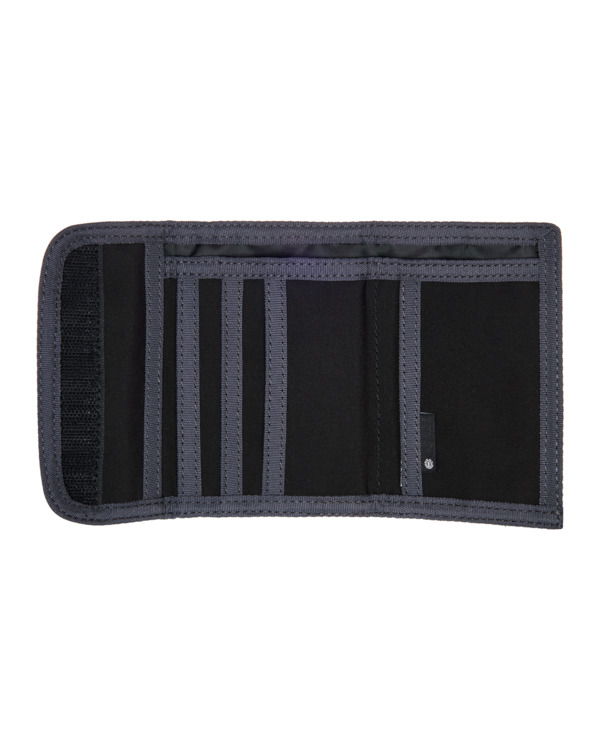 1 Exo Bifold - Portefeuille à deux volets inspiré de l'outdoor Bleu ELYAA00210 Element