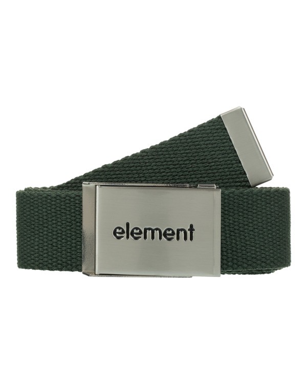 0 Lowcase Webbing - Ceinture tiss&eacute;e Noir ELYAA00212 Element