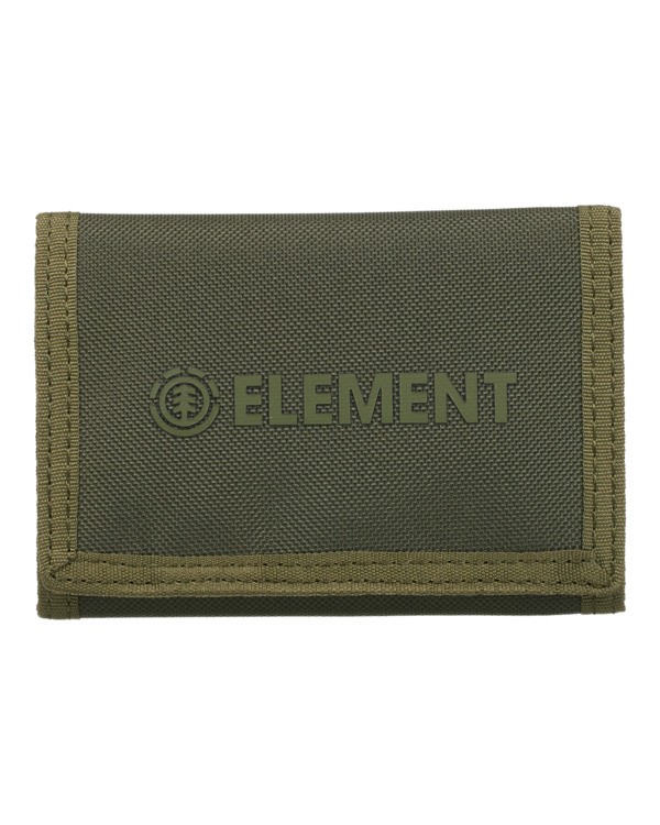 0 Brand - Tri-Fold Wallet for Men Brown ELYAA00222 Element
