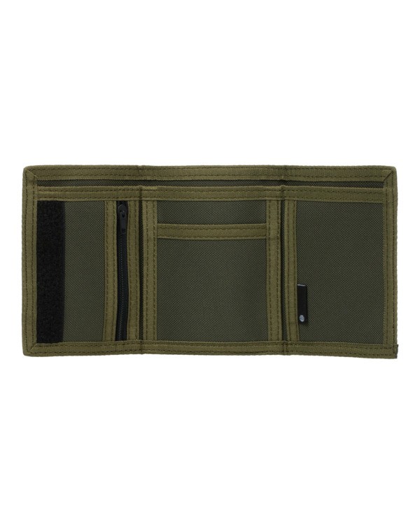 1 Brand - Tri-Fold Wallet for Men Brown ELYAA00222 Element