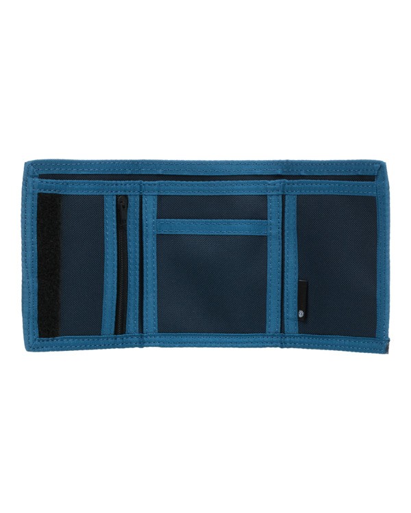 1 Brand - Tri-Fold Wallet for Men Blue ELYAA00222 Element