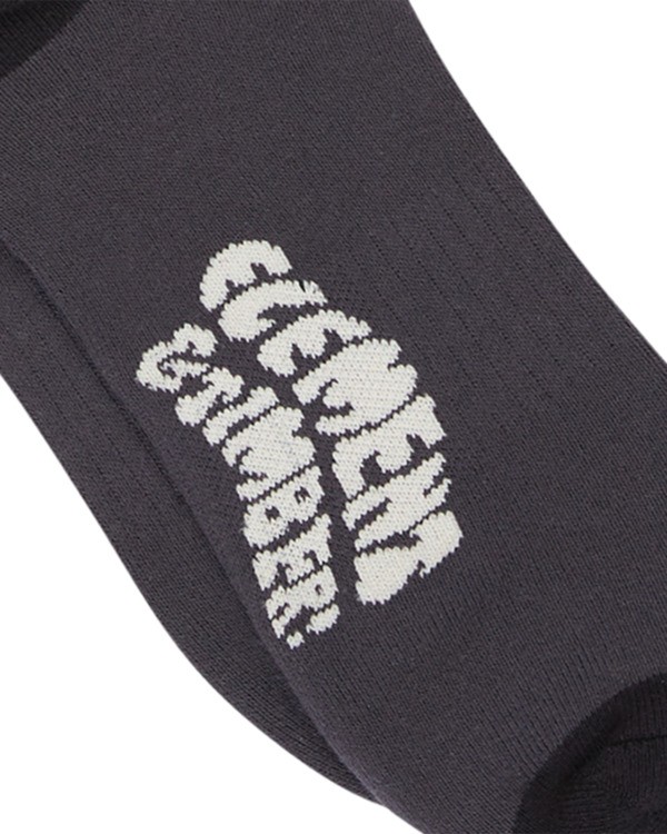 2 Timber Socks - Skate Socks Black ELYAA00227 Element