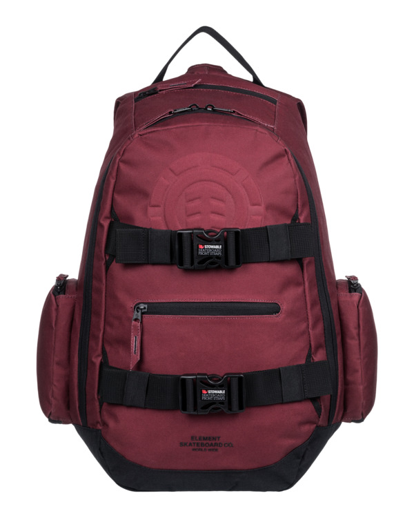 0 Mohave 2.0 30L - Mochila grande para skate para Hombre Rojo ELYBP00138 Element