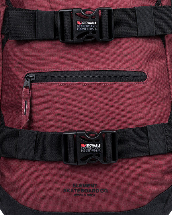 2 Mohave 2.0 30L - Großer Skate-Rucksack für Männer Rot ELYBP00138 Element