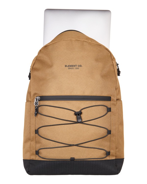 2 Infinity Skate - Medium Modern Skate Backpack for Men Brown ELYBP00147 Element