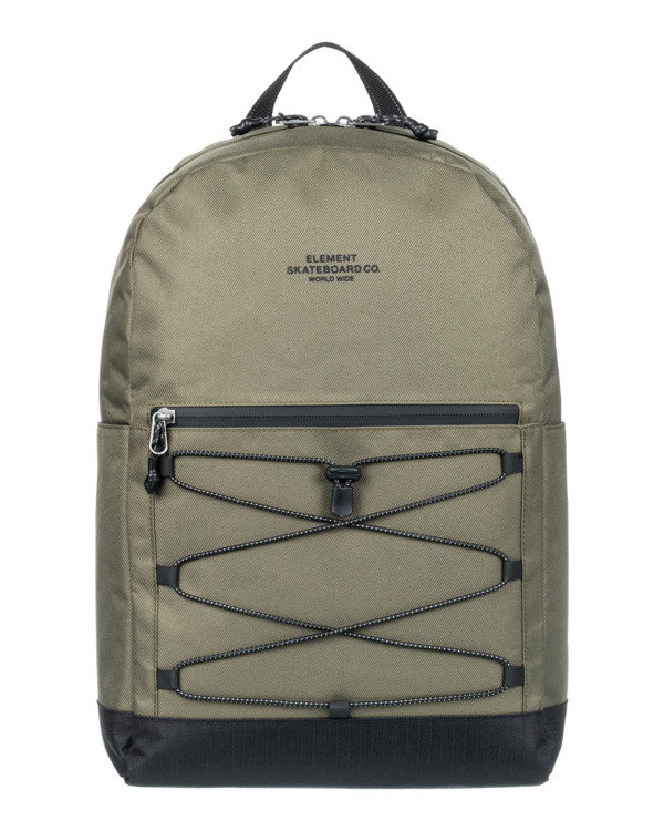 0 Infinity - Mittlerer Skate-Rucksack für Männer Grün ELYBP00147 Element