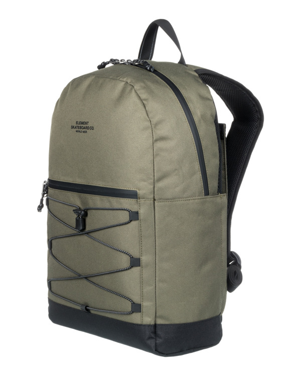 1 Infinity - Mittlerer Skate-Rucksack für Männer Grün ELYBP00147 Element