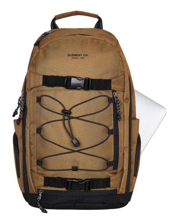 4 Scheme Skate - Großer hybrider Skate-Rucksack für Männer Braun ELYBP00148 Element
