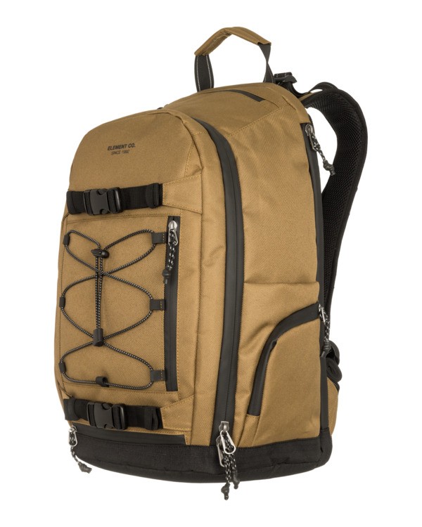 1 Scheme Skate - Großer hybrider Skate-Rucksack für Männer Braun ELYBP00148 Element