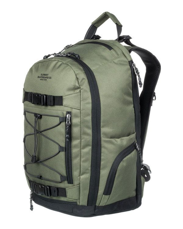 1 Scheme - Großer hybrider Skate-Rucksack Grün ELYBP00148 Element