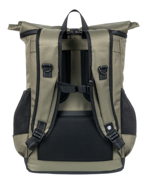 5 Ground Skate - Large Progressive Skate Roll-Top Backpack for Men Green ELYBP00149 Element