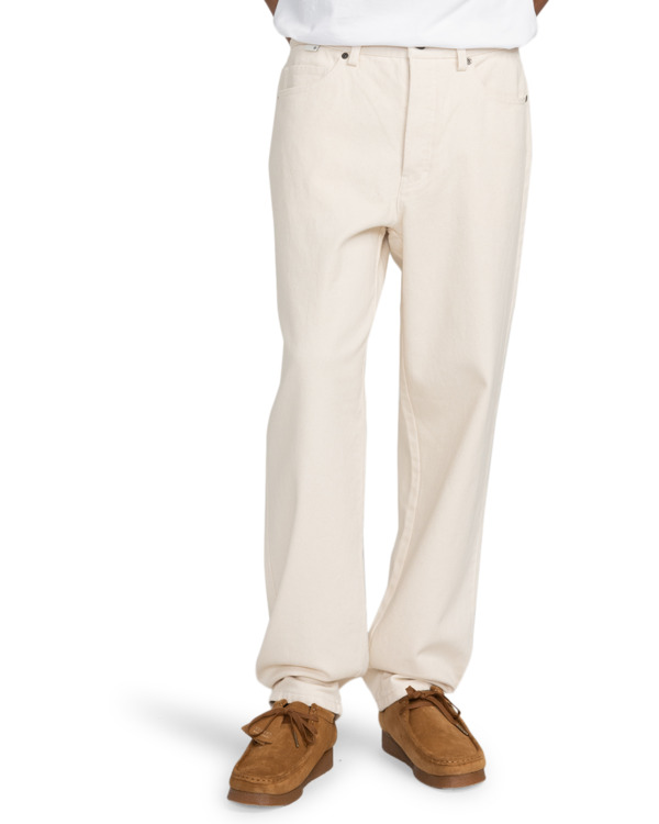 2 Relax - Denim Pants for Men White ELYDP00120 Element