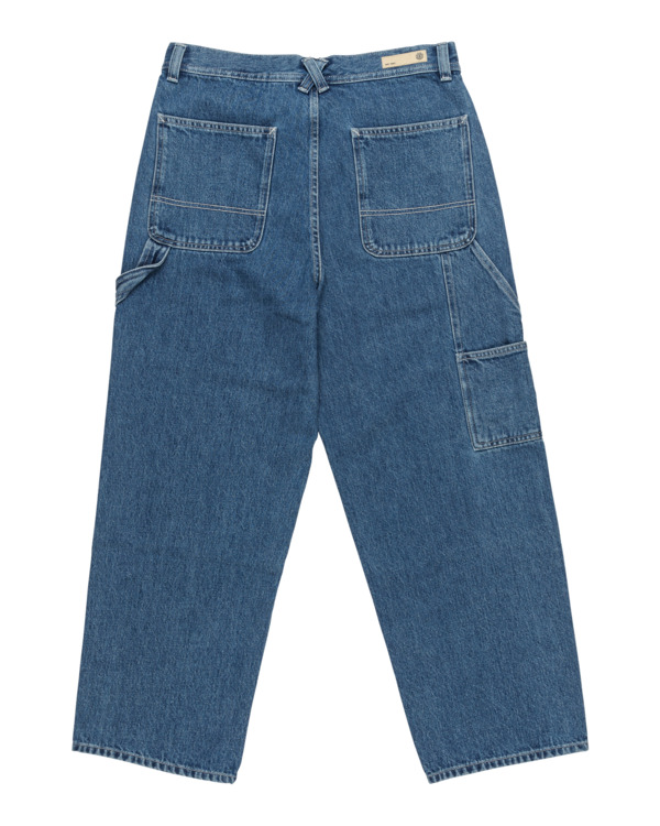 8 Carpenter - Pantaloni con taglio carpentiere da Uomo Blue ELYDP00122 Element