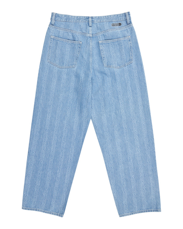 7 Big 5 Denim - Calças de ganga para Homem Azul ELYDP00129 Element
