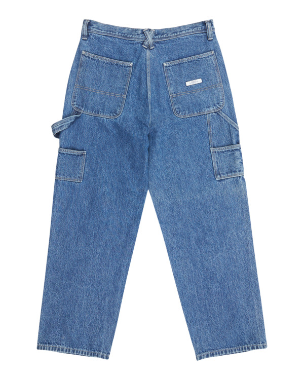 7 Big Carpenter Denim - Pantalon baggy pour Homme Bleu ELYDP00130 Element