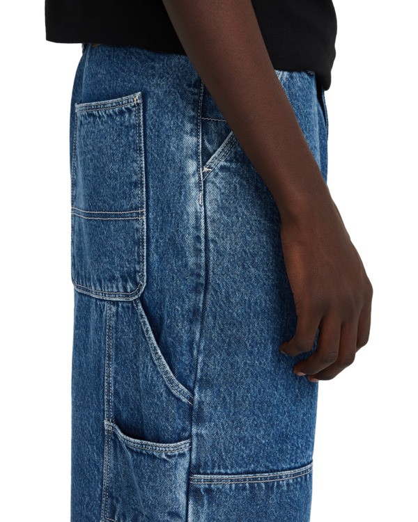 2 Big Carpenter Denim - Pantalon baggy pour Homme Bleu ELYDP00130 Element