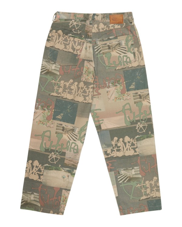 1 Big 5 - Jeans mit weitem Fit f&uuml;r M&auml;nner Braun ELYDP00137 Element