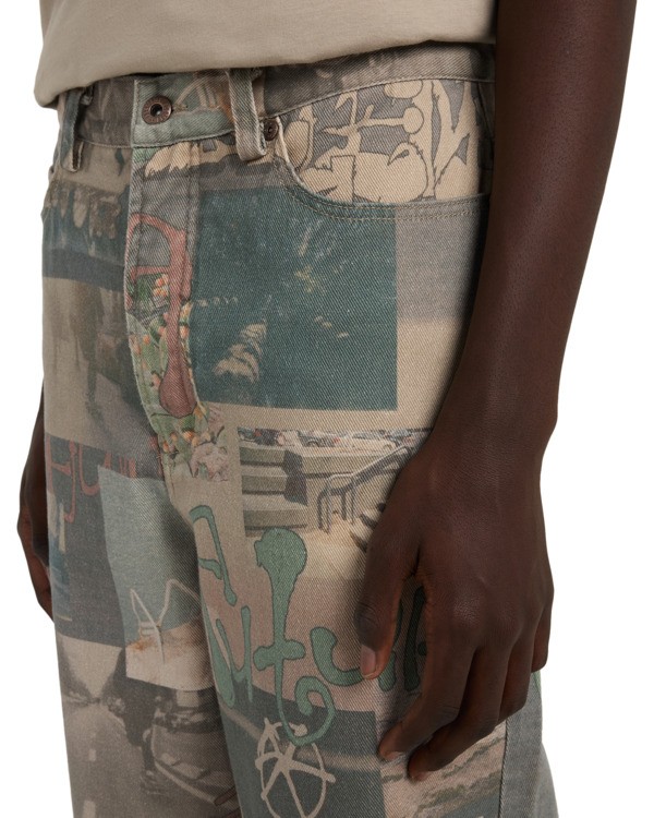 4 Big 5 - Jeans mit weitem Fit f&uuml;r M&auml;nner Braun ELYDP00137 Element