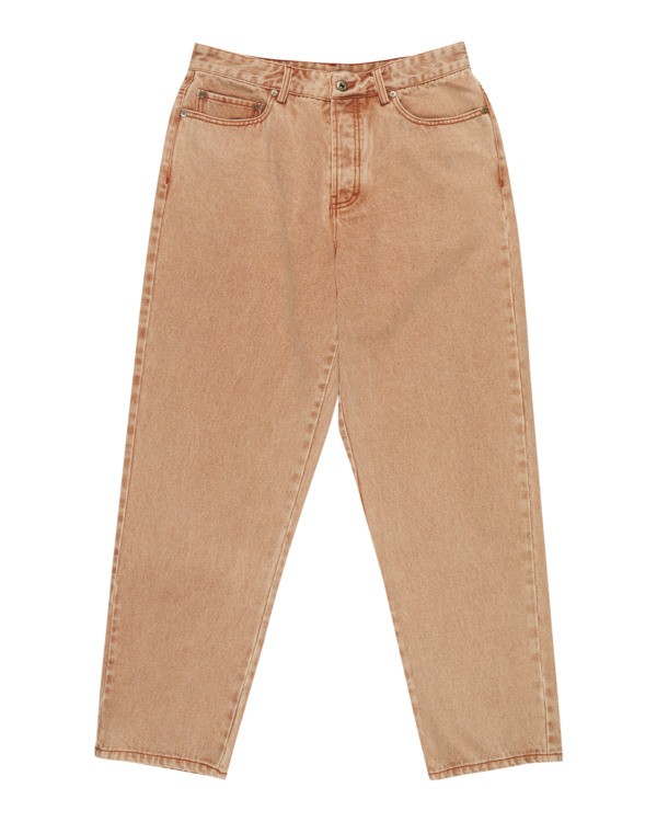 0 Relax 5 - Relaxed Fit Jeans f&uuml;r M&auml;nner Beige ELYDP00138 Element