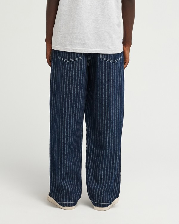 12 Big 5 Denim Herringbone Bleu ELYDP00139 Element