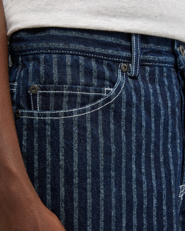 9 Big 5 Denim Herringbone Bleu ELYDP00139 Element