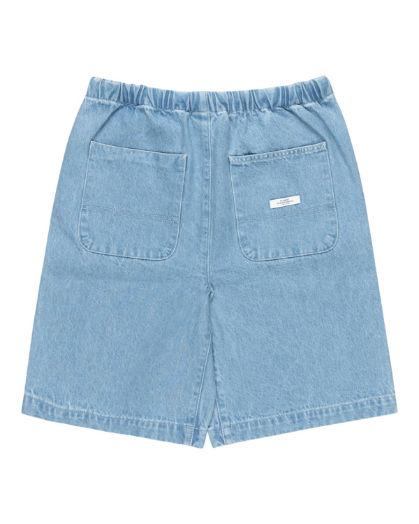 1 Chillin Big 22" - Denim Shorts for Men White ELYDS00103 Element