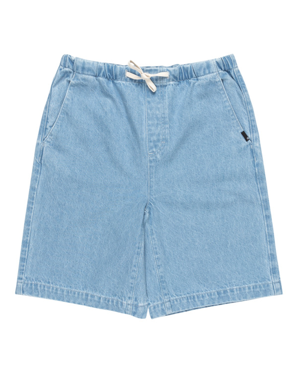 0 Chillin Big 22" - Denim Shorts for Men White ELYDS00103 Element