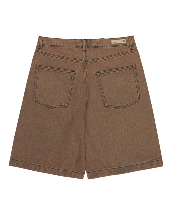 1 5PKT Denim 24.8" - Denim Shorts for Men Brown ELYDS00104 Element