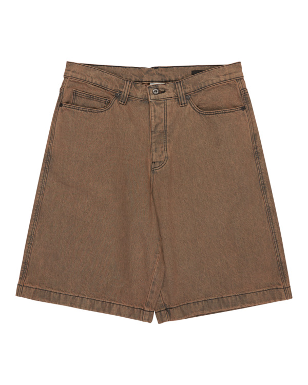 0 5PKT Denim 24.8" - Denim Shorts for Men Brown ELYDS00104 Element