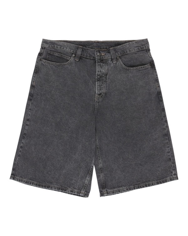 0 Big 5 - Denim Shorts for Men Grey ELYDS00105 Element