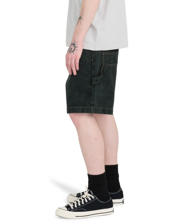 3 Big - Zimmermann-Shorts für Männer Schwarz ELYDS00106 Element