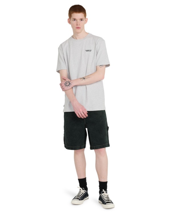 8 Big - Zimmermann-Shorts für Männer Schwarz ELYDS00106 Element